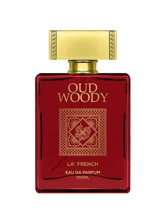 la french oud woody eau de parfum 100ml edp perfume for men and women (pack of 1)
