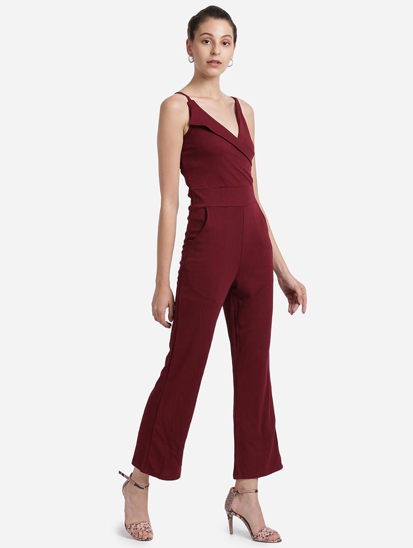 cami neck solid full leg jumpsuit - 18276744 -  Standard Image - 1