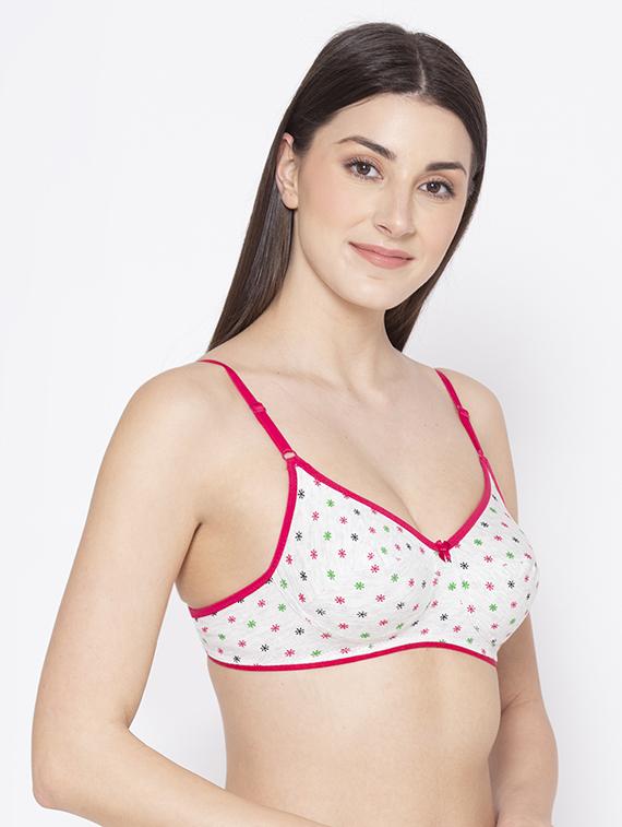 pink printed t-shirt bra - 18277403 - Standard Image - 1
