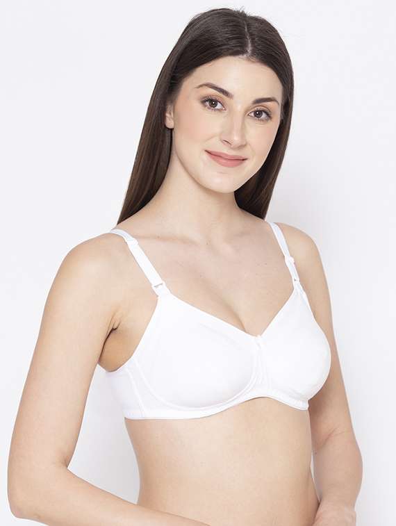 white solid maternity/nursing bra - 18277409 -  Standard Image - 1