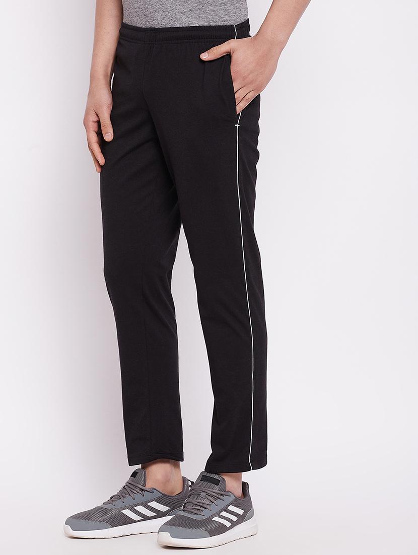 black solid pyjama - 18277928 - Standard Image - 1