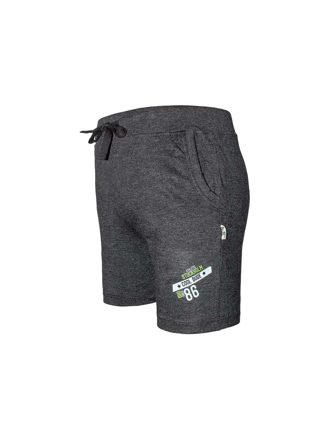 grey solid shorts  - 18278948 -  Standard Image - 1