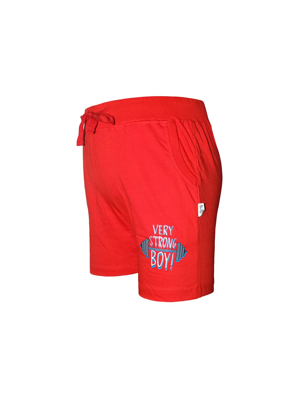 red solid shorts  - 18278951 -  Standard Image - 1