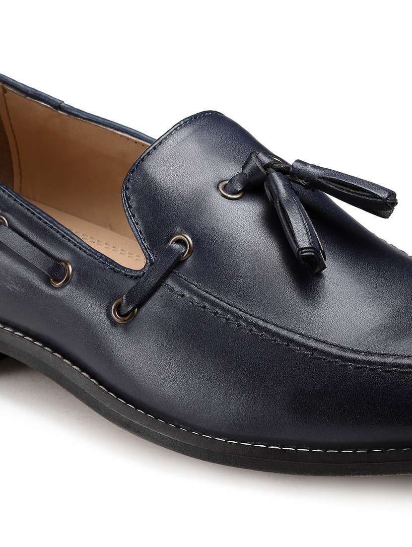 men slip on tassle detailing loafers - 18280614 -  Standard Image - 6