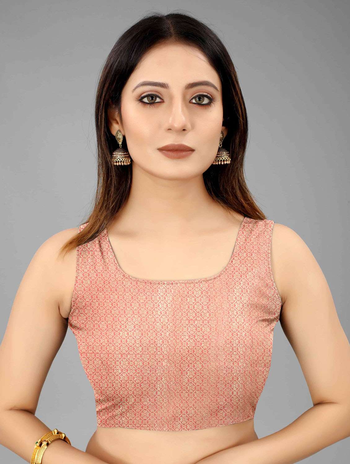 Women's Self Design Black Colored Saree With Blouse - 18280772 -  Standard Image - 4