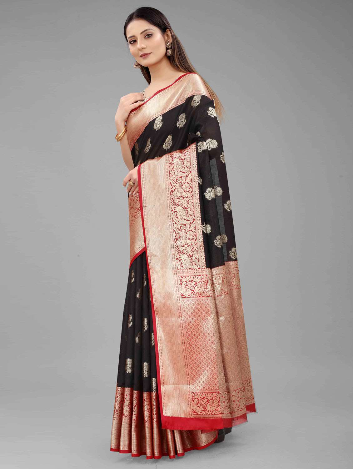 women's banarasi saree - 18280789 -  Standard Image - 1