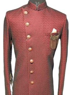 jackard party wear indo western  - 18280889 -  Standard Image - 1