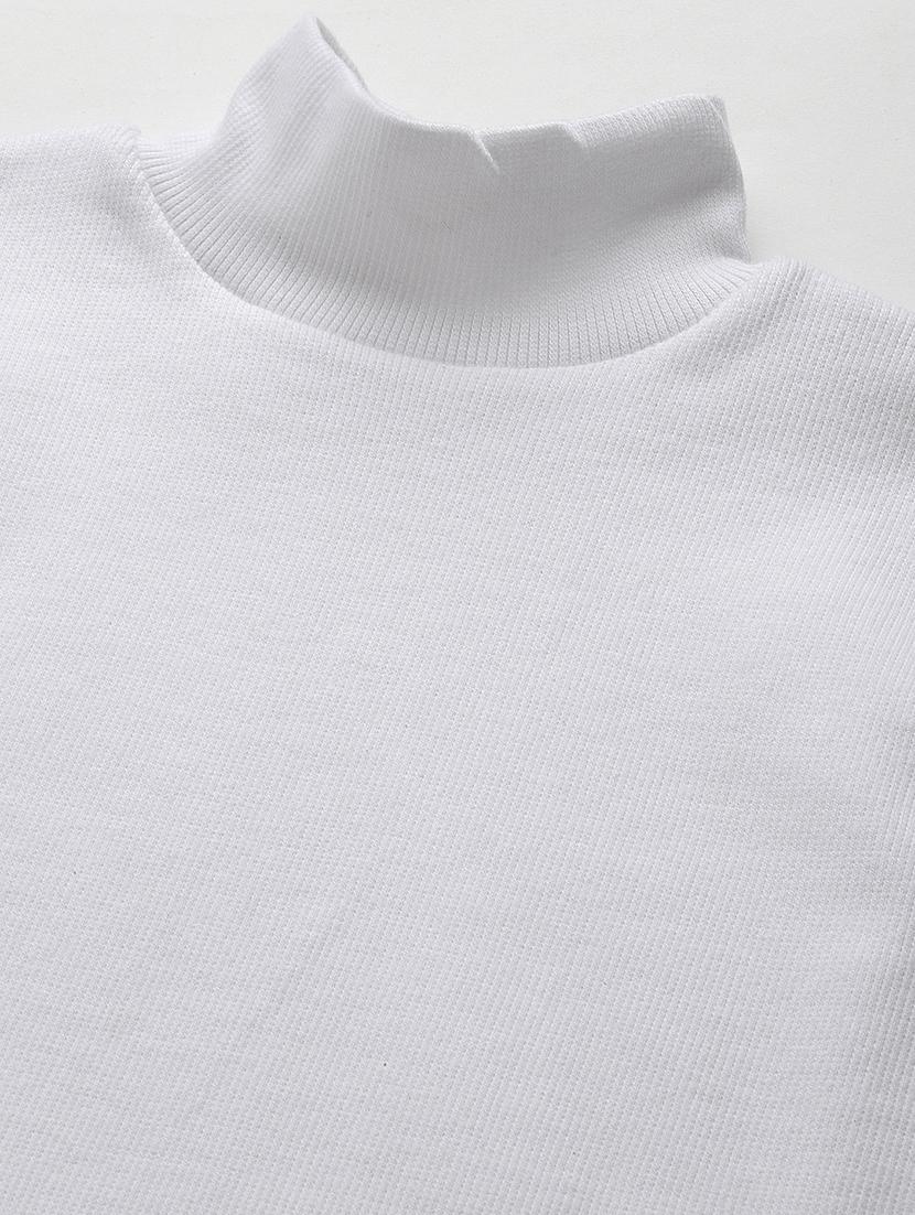 women's crop mock neck top - 18281361 - Standard Image - 4