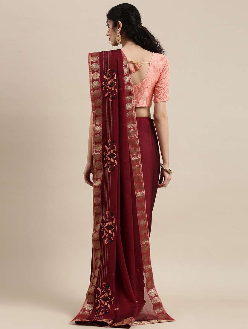 women's embroidered saree - 18283827 -  Standard Image - 1