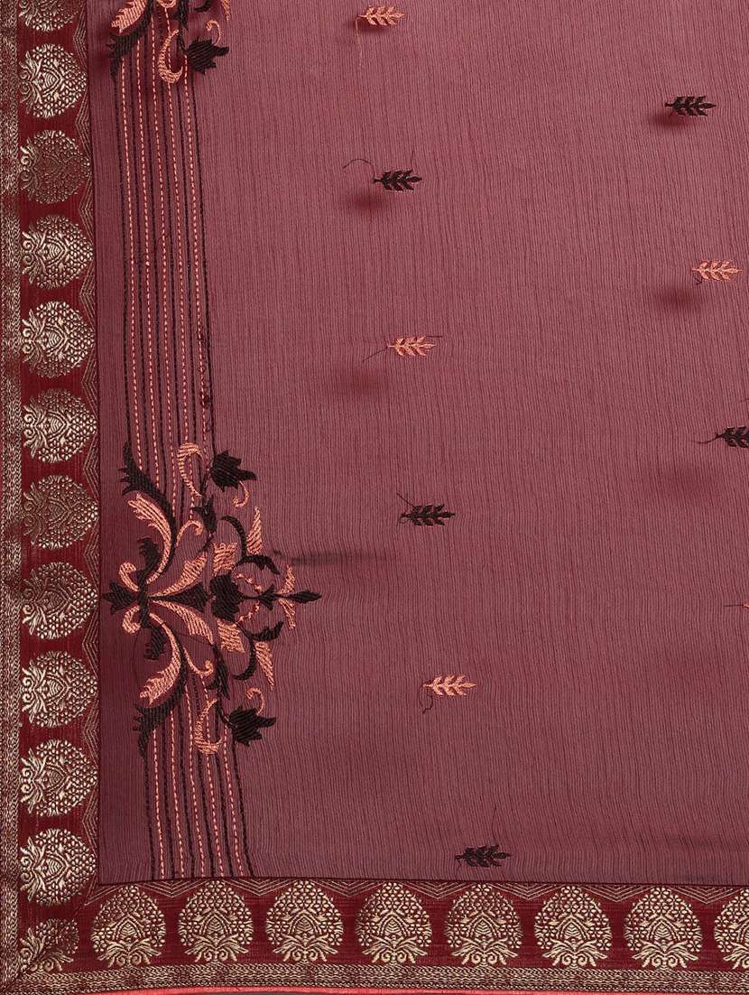 women's embroidered saree - 18283827 -  Standard Image - 4