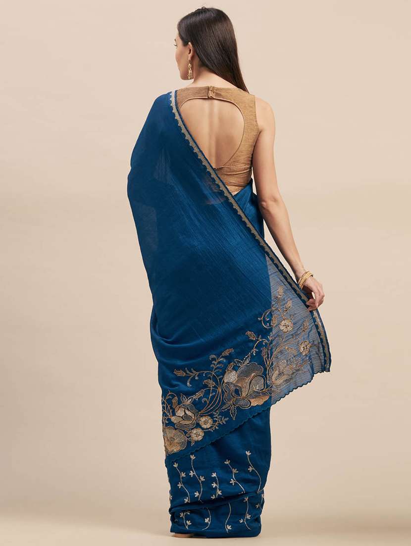 women's embroidered saree - 18283934 -  Standard Image - 1