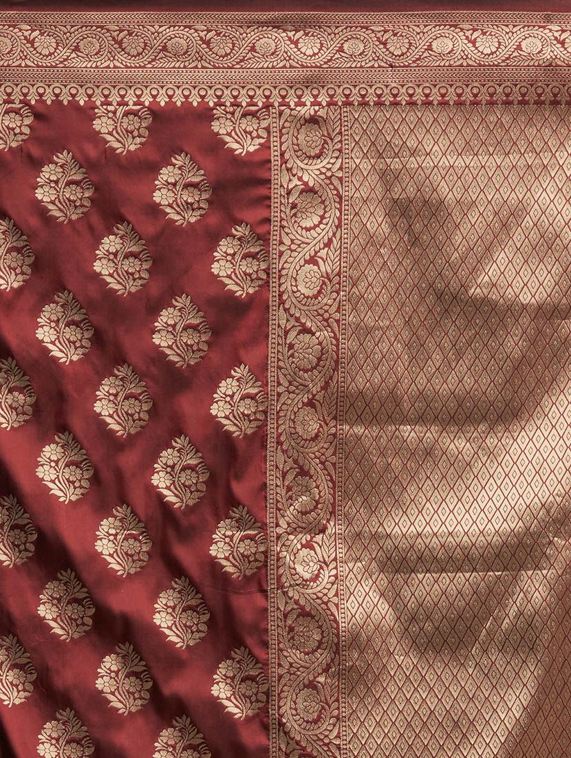 women's banarasi saree - 18284263 - Standard Image - 4