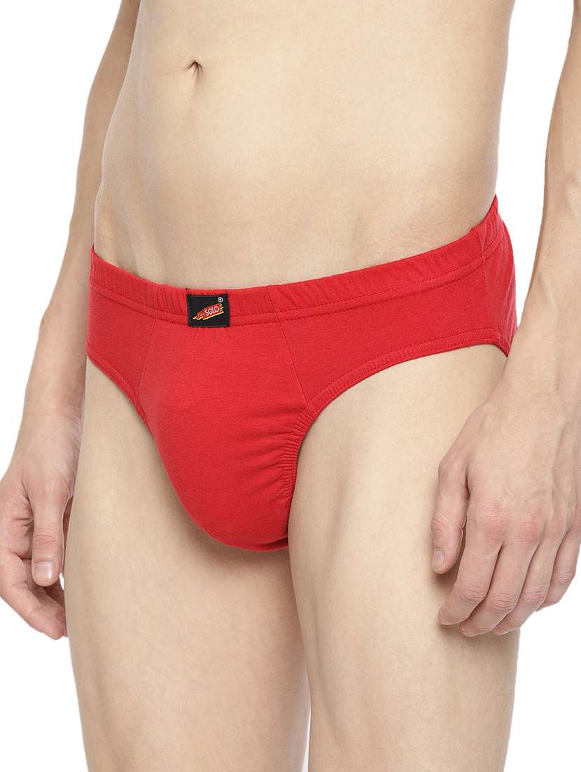 red solid hipster brief - 18284345 - Standard Image - 1