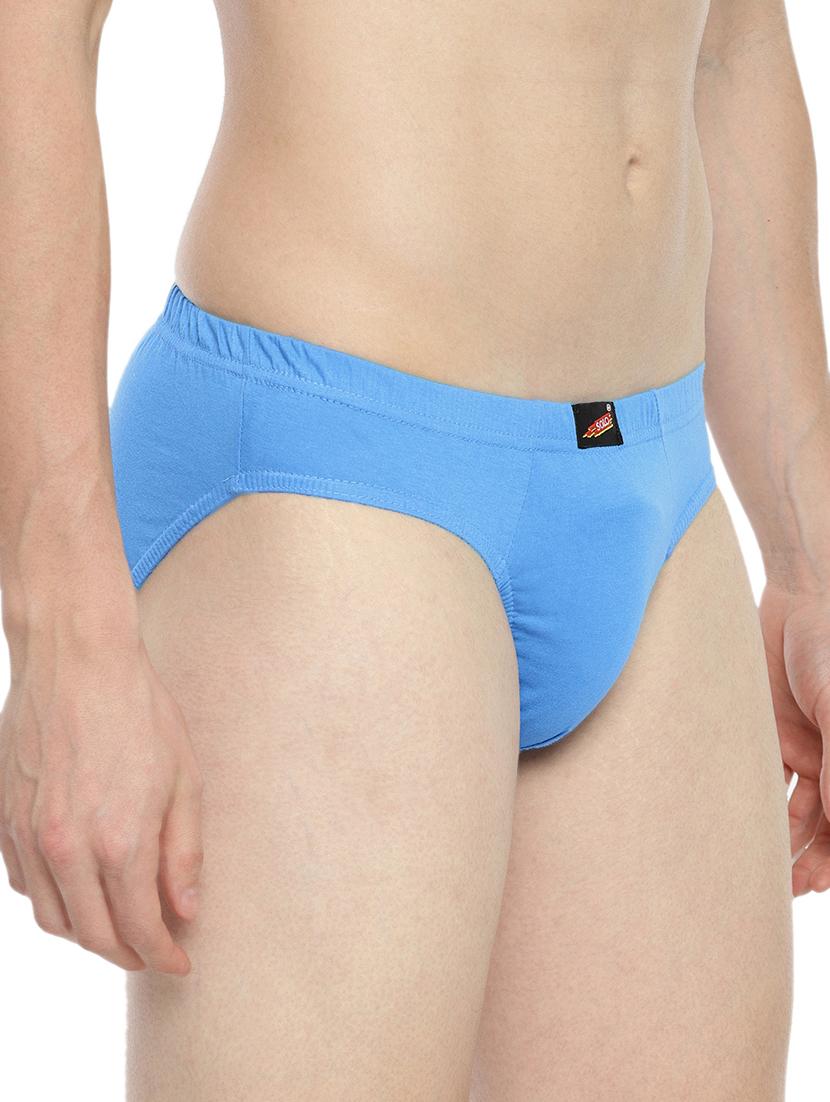 men light blue solid hipster brief - 18284346 - Standard Image - 1
