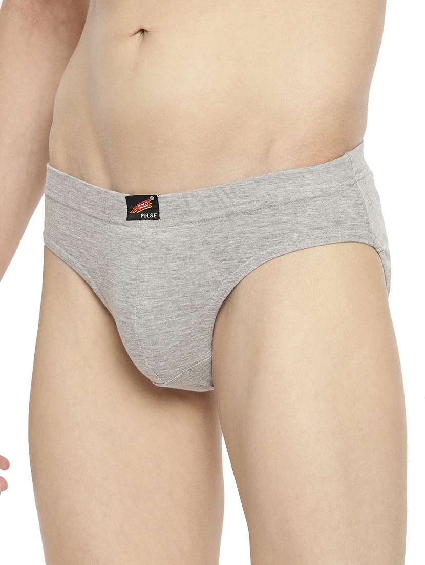 men grey solid hipster briefs - 18284357 -  Standard Image - 1