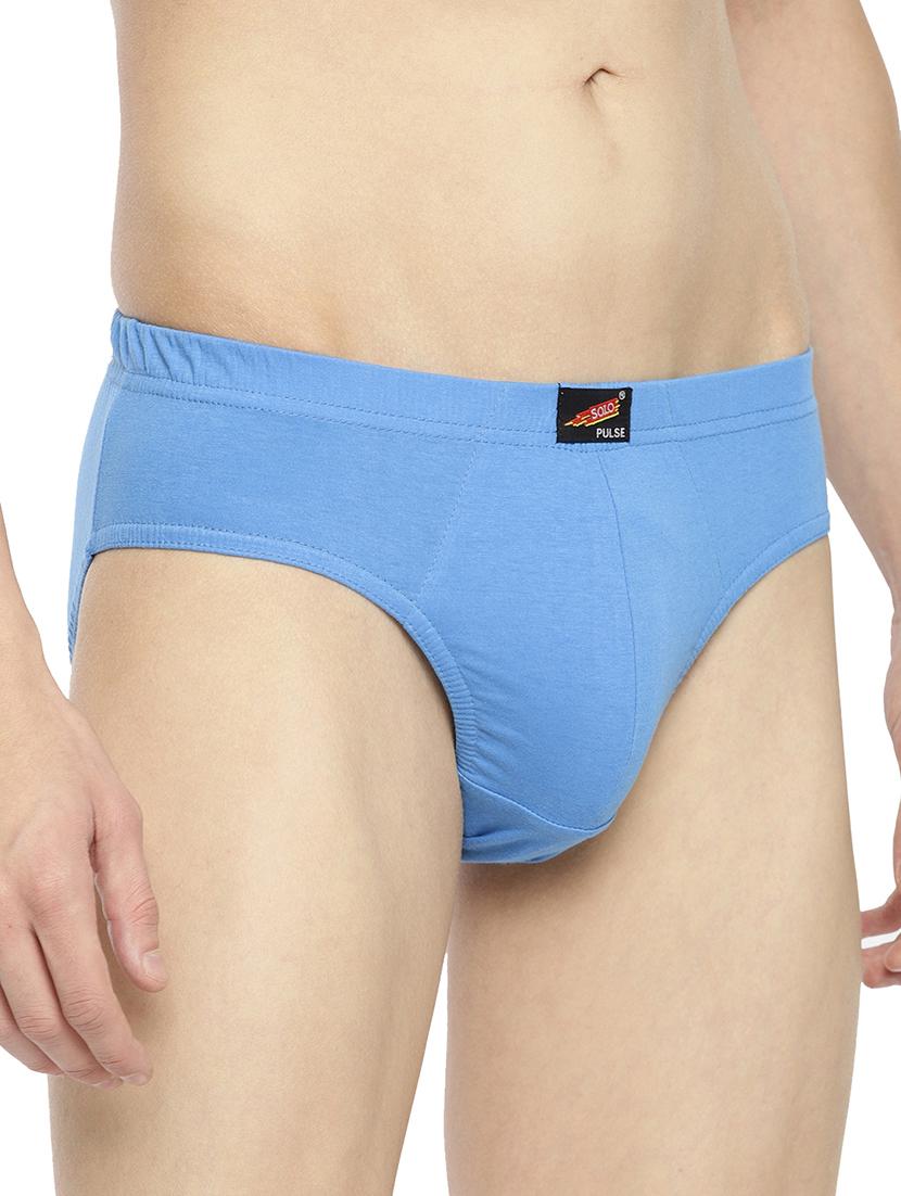 men light blue solid hipster brief - 18284360 -  Standard Image - 1