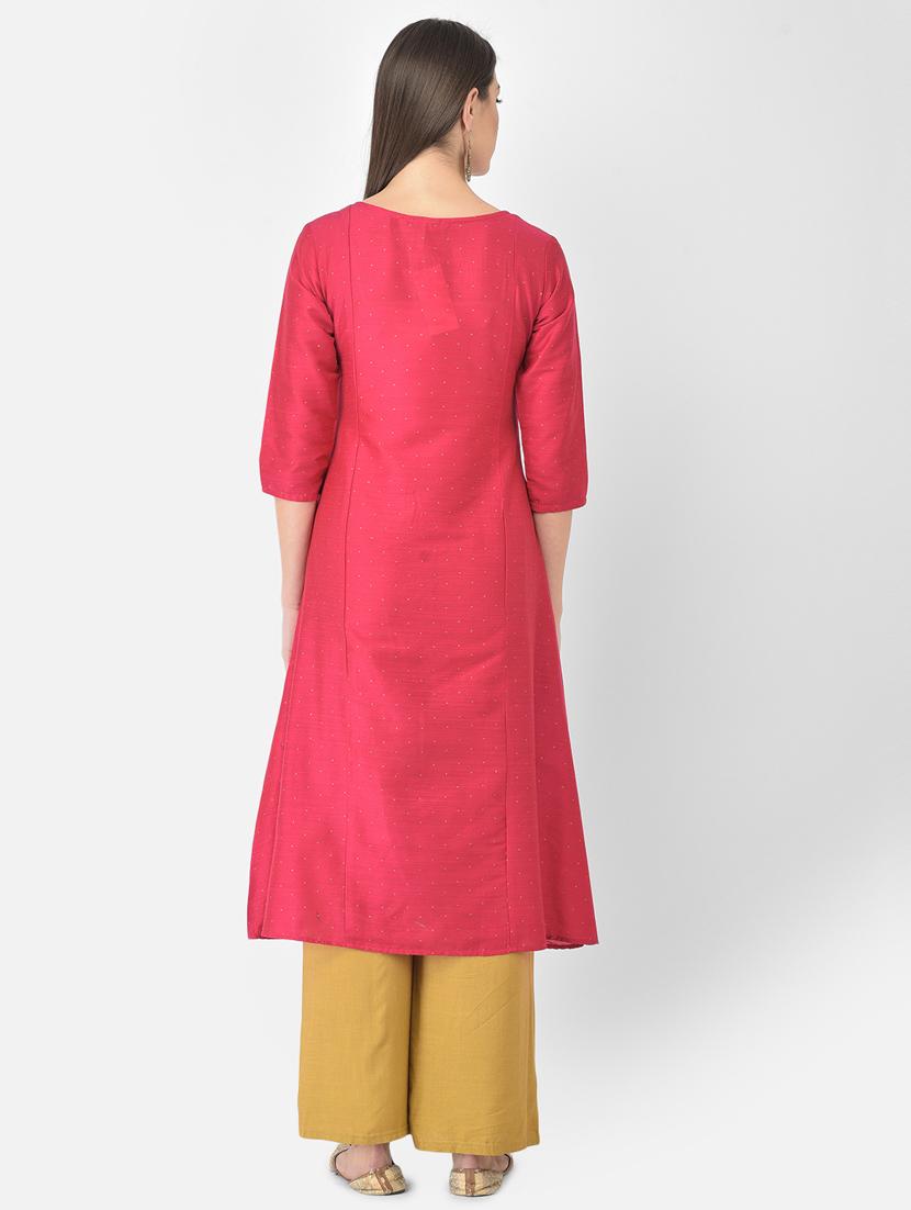 women's a-line kurta - 18284545 - Standard Image - 4