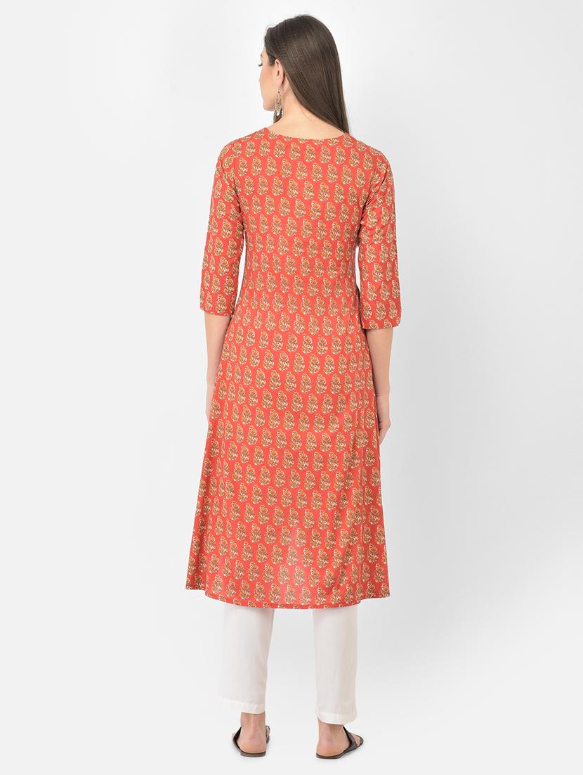 women's a-line kurta - 18284556 - Standard Image - 4