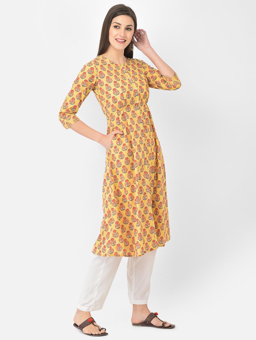 women's a-line kurta - 18284560 - Standard Image - 1