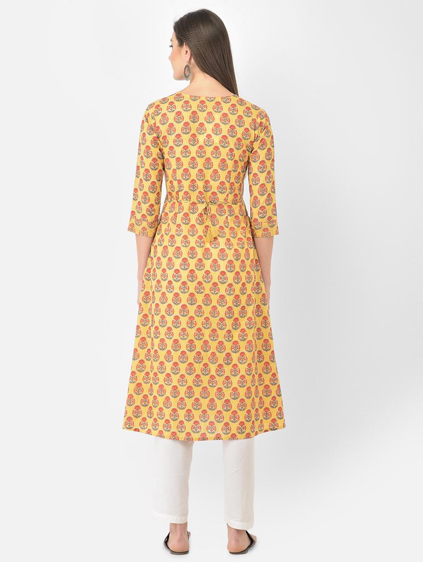 women's a-line kurta - 18284560 - Standard Image - 4