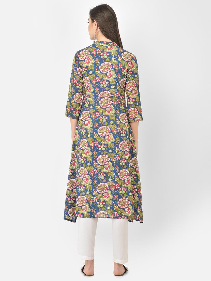 women's a-line kurta - 18284564 - Standard Image - 4