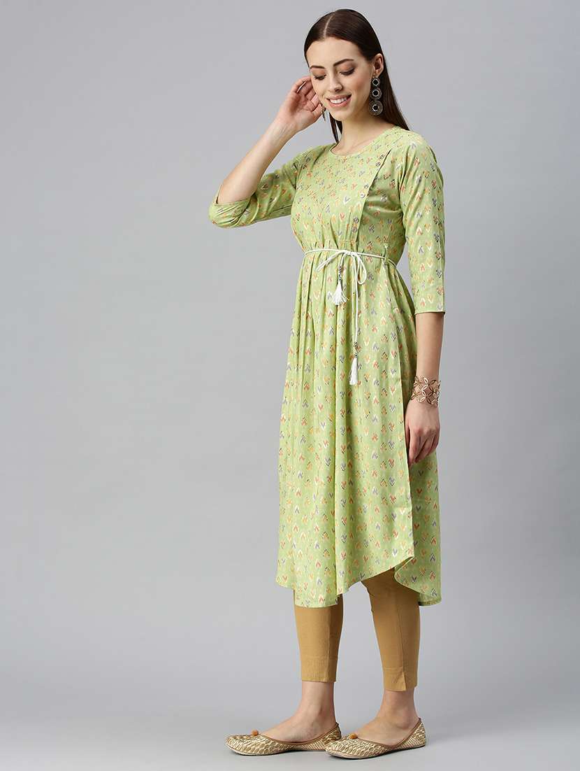 women's a-line kurta - 18284948 -  Standard Image - 1
