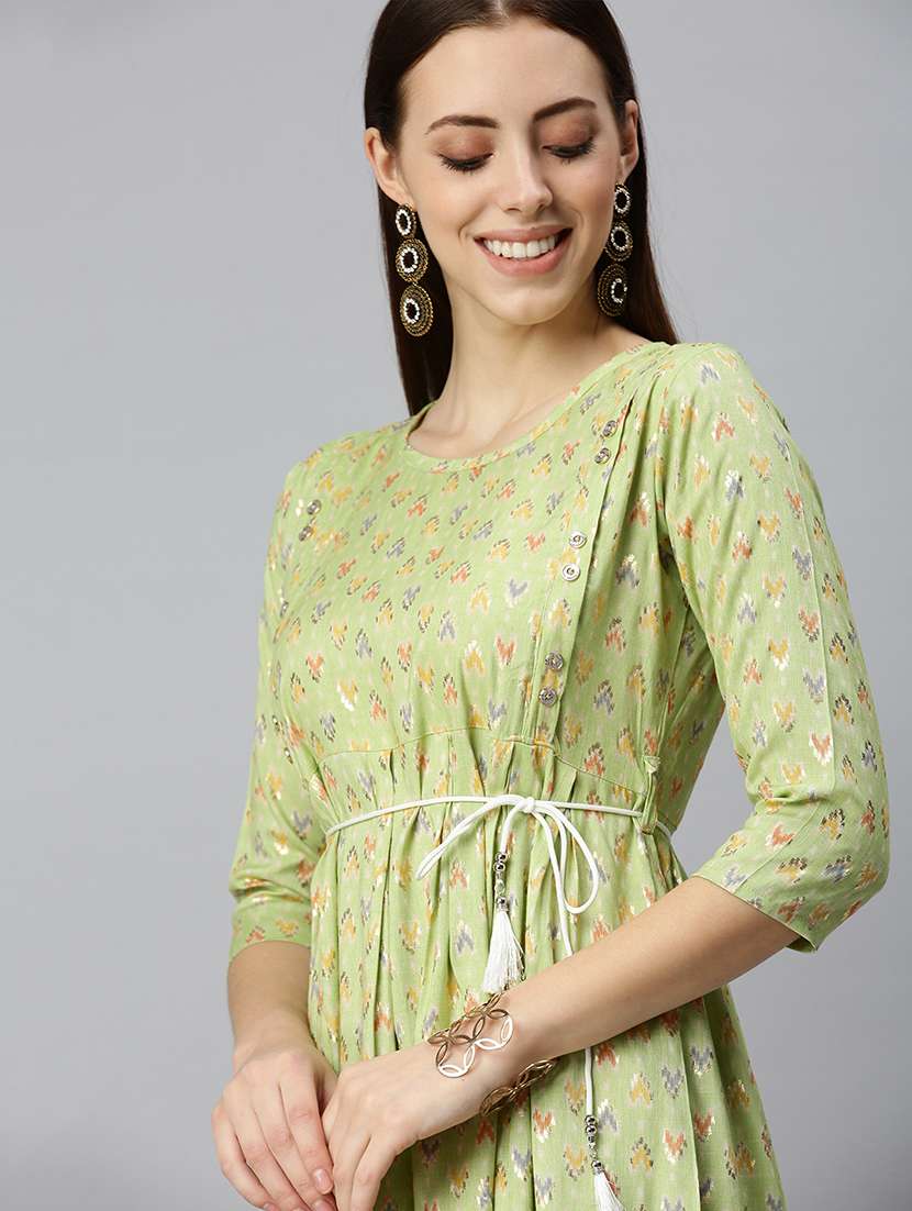 women's a-line kurta - 18284948 - Standard Image - 4