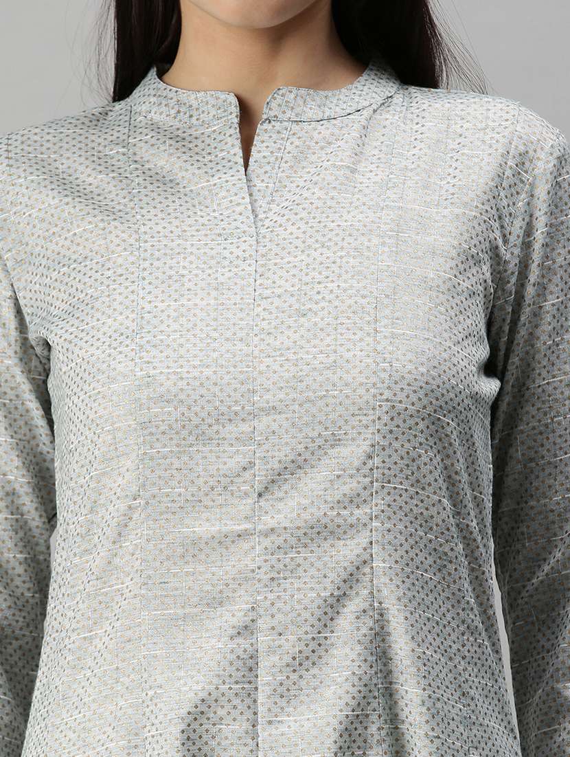 women's flared kurta - 18285003 -  Standard Image - 4