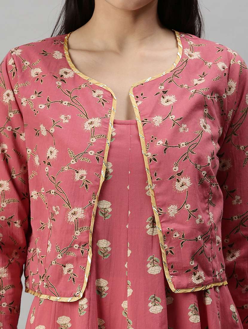 women's flared kurta - 18285005 -  Standard Image - 6