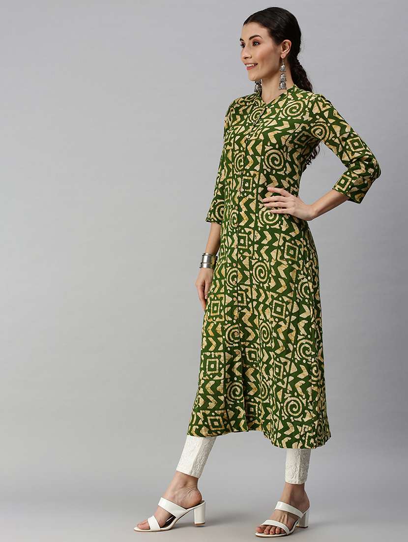 women's a-line kurta - 18285016 -  Standard Image - 1