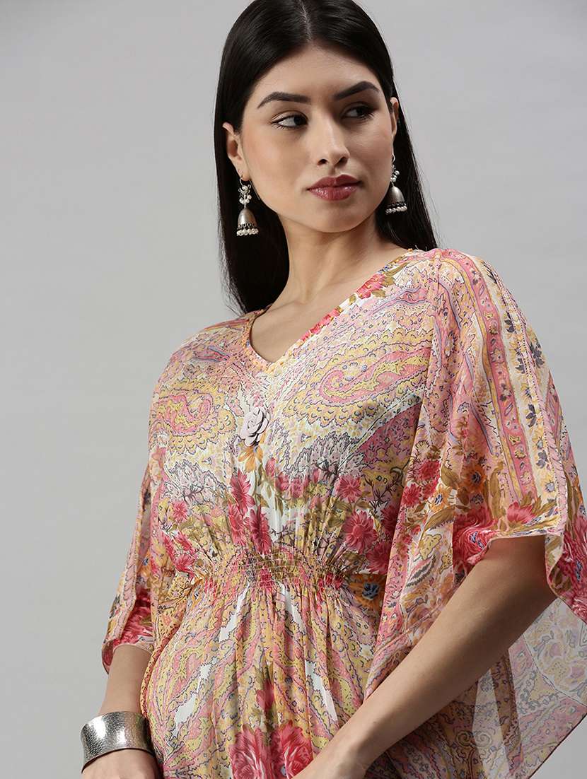 women's kaftan kurta - 18285017 - Standard Image - 4