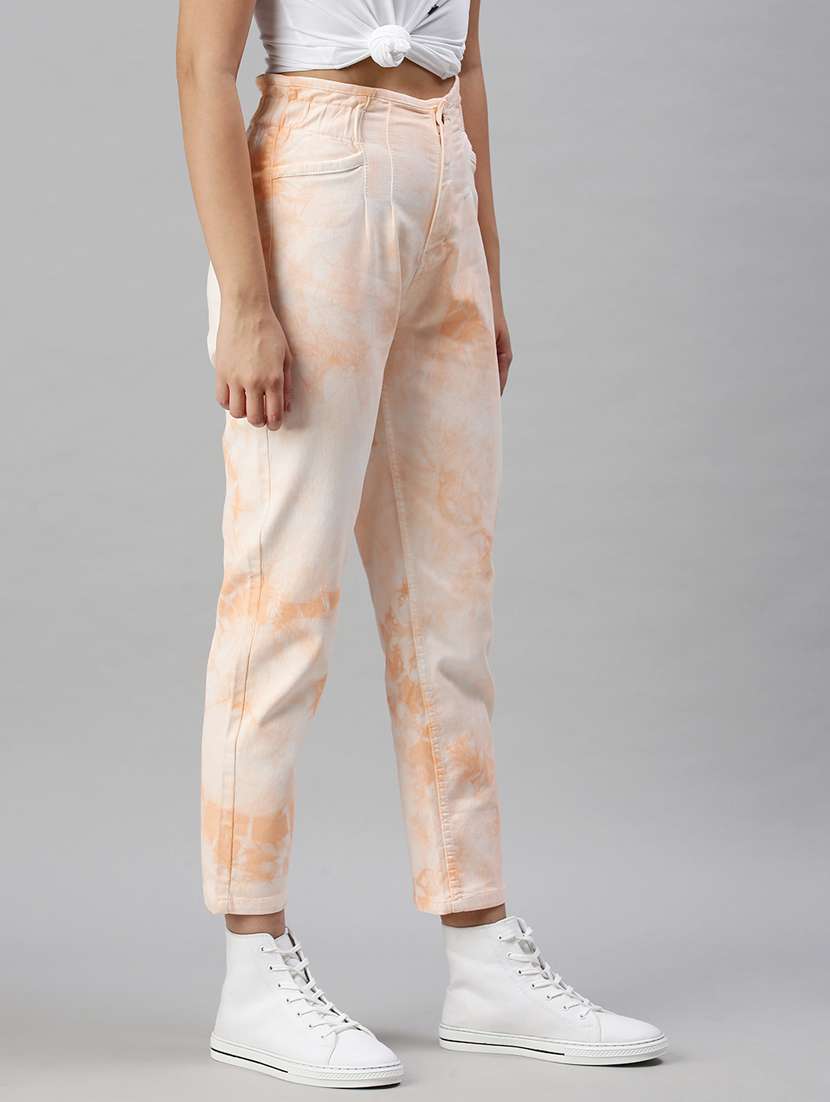 women's tie & dye slim fit jeans - 18285673 -  Standard Image - 1
