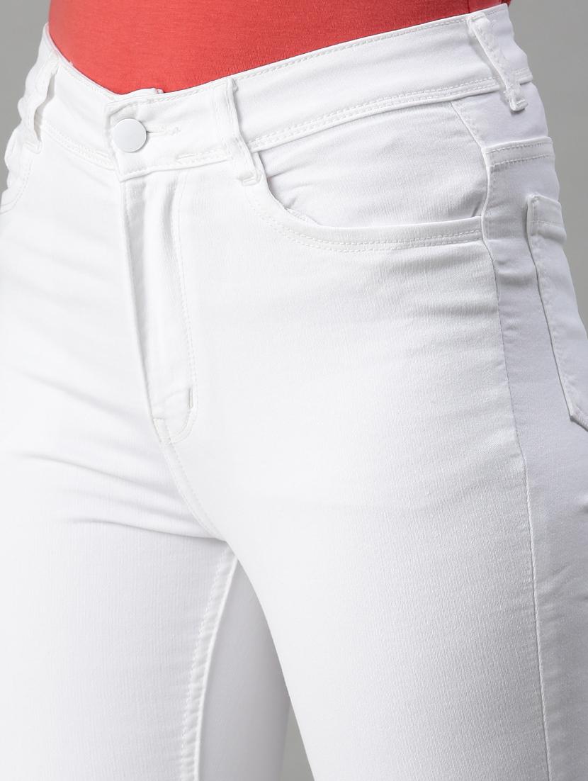 high rise solid jean - 18285690 - Standard Image - 4