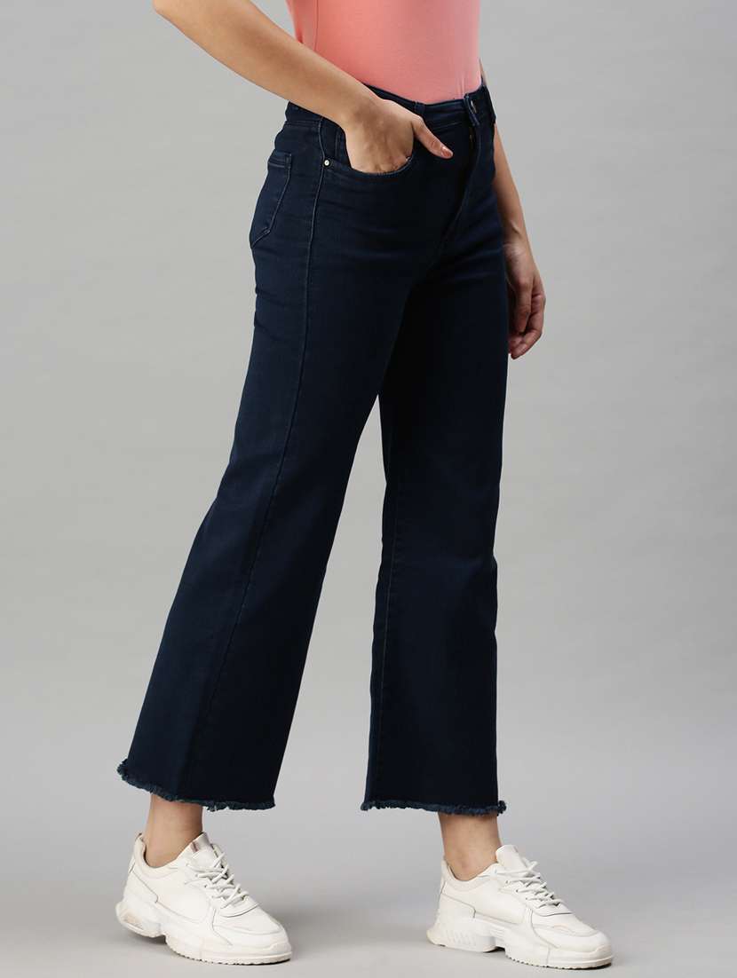 women's plain bootcut jeans - 18285700 -  Standard Image - 1