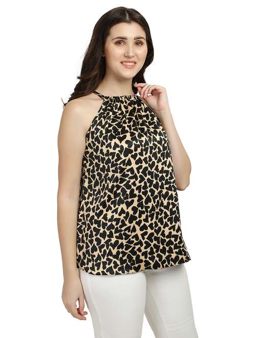 women's straight halter neck top - 18286971 -  Standard Image - 0