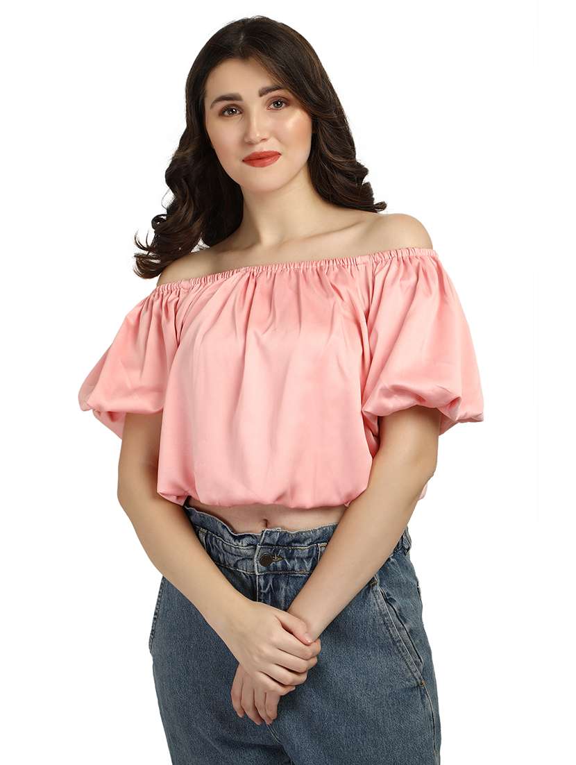 women's straight off shoulder top
