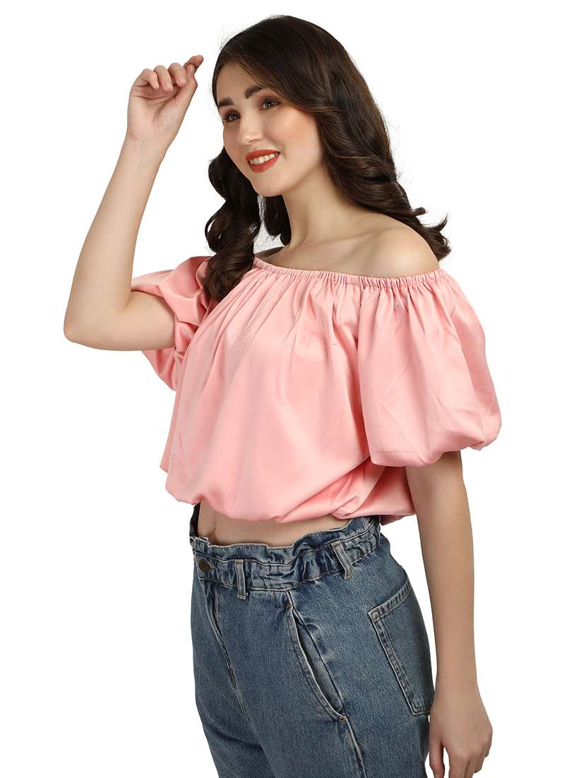 women's straight off shoulder top - 18286975 -  Standard Image - 1
