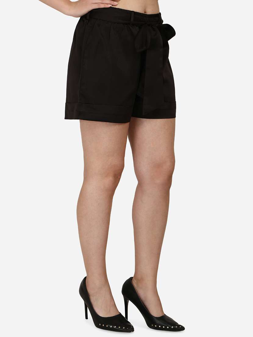 mid rise solid short - 18287585 -  Standard Image - 1