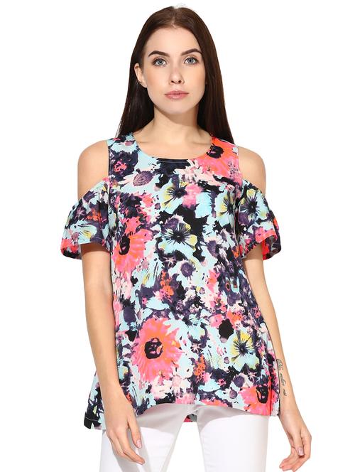 women's a line round neck top - 18287719 -  Standard Image - 0