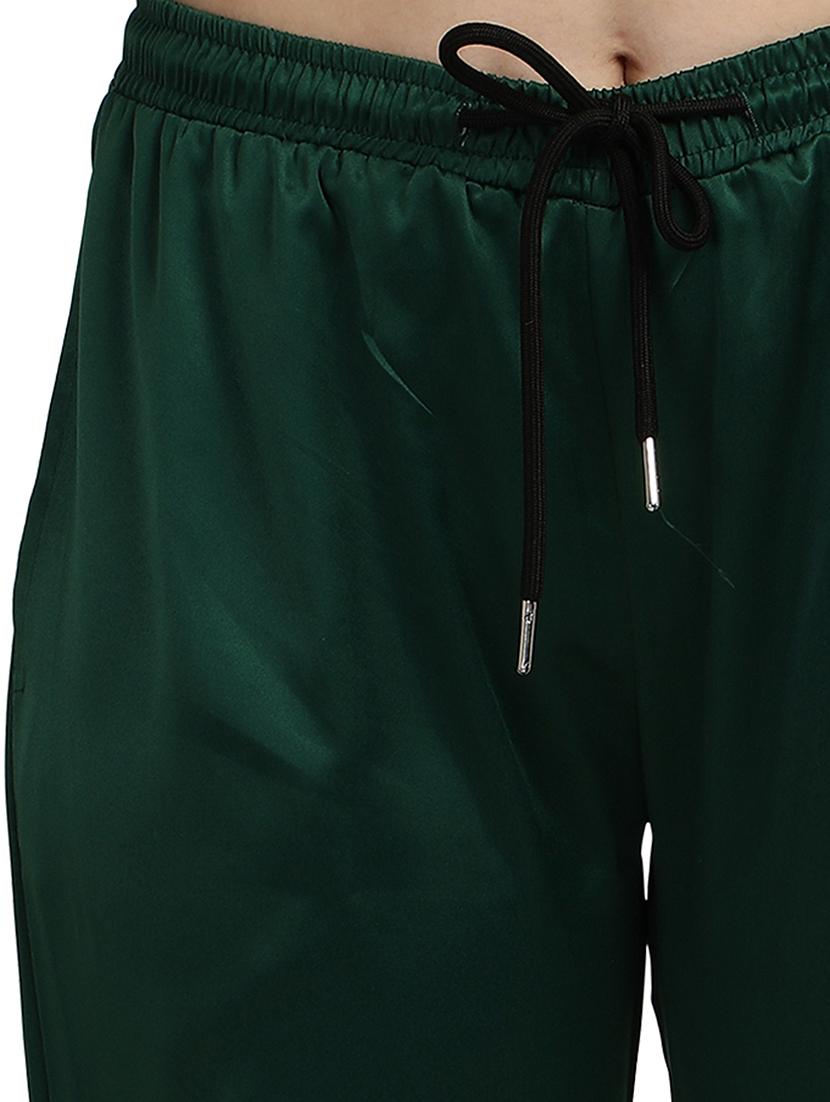 drawstring waist solid jogger - 18288642 - Standard Image - 4