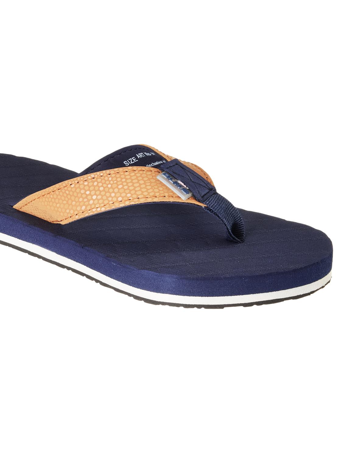 navy slip on flip flop - 18288655 - Standard Image - 4