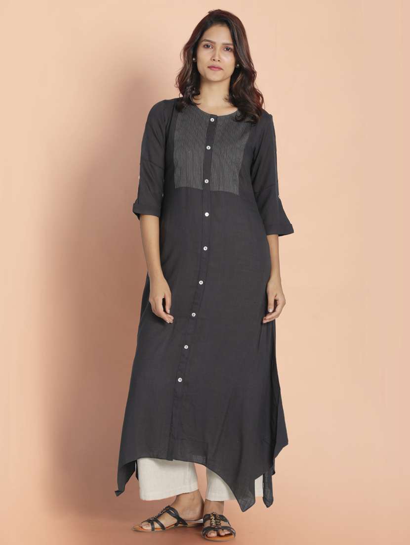 women's asymmetric kurta