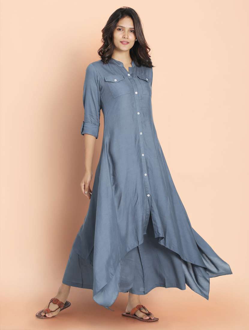 women's asymmetric kurta
