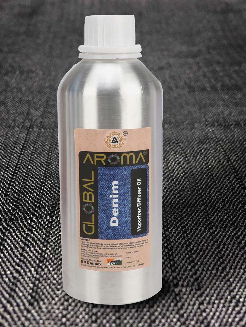 global aroma denim aroma oil - 15ml  diffuser oil, candle burner & electric diffuser for home fragrance - 18289970 -  Standard Image - 1