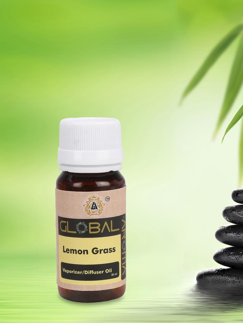 global aroma lemon grass aroma oil - 15ml diffuser oil, candle burner & electric diffuser for home fragrance - 18289983 - Standard Image - 1