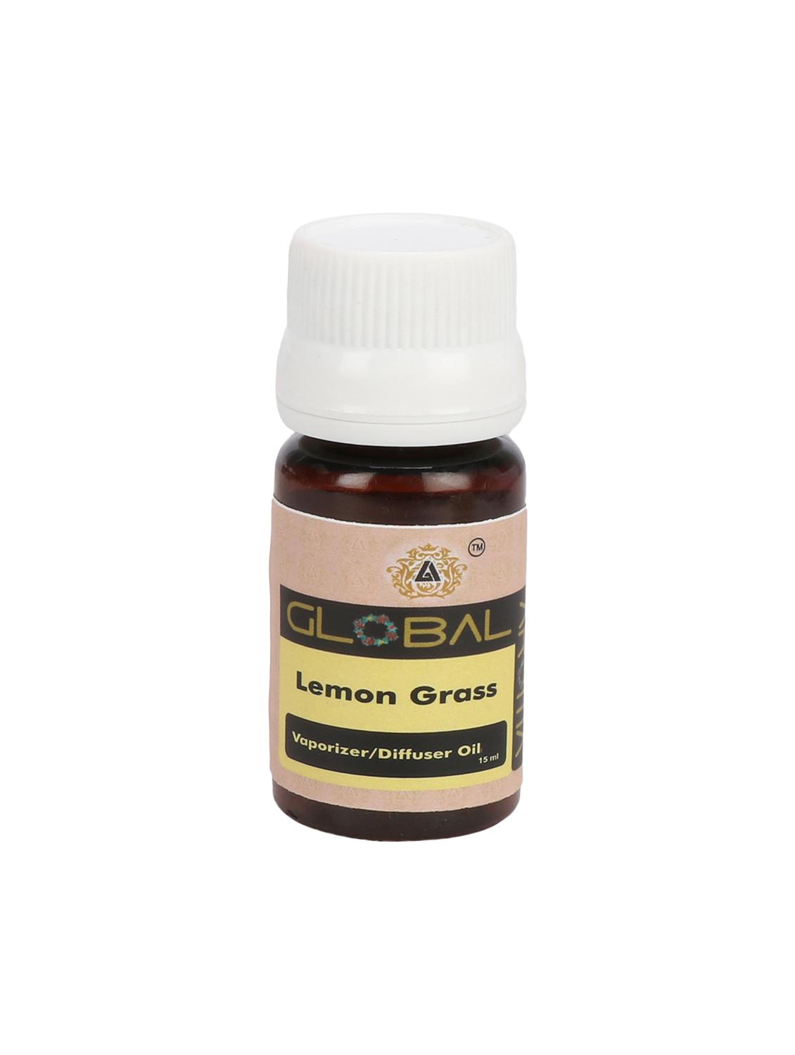 global aroma lemon grass aroma oil - 15ml diffuser oil, candle burner & electric diffuser for home fragrance - 18289983 - Standard Image - 4