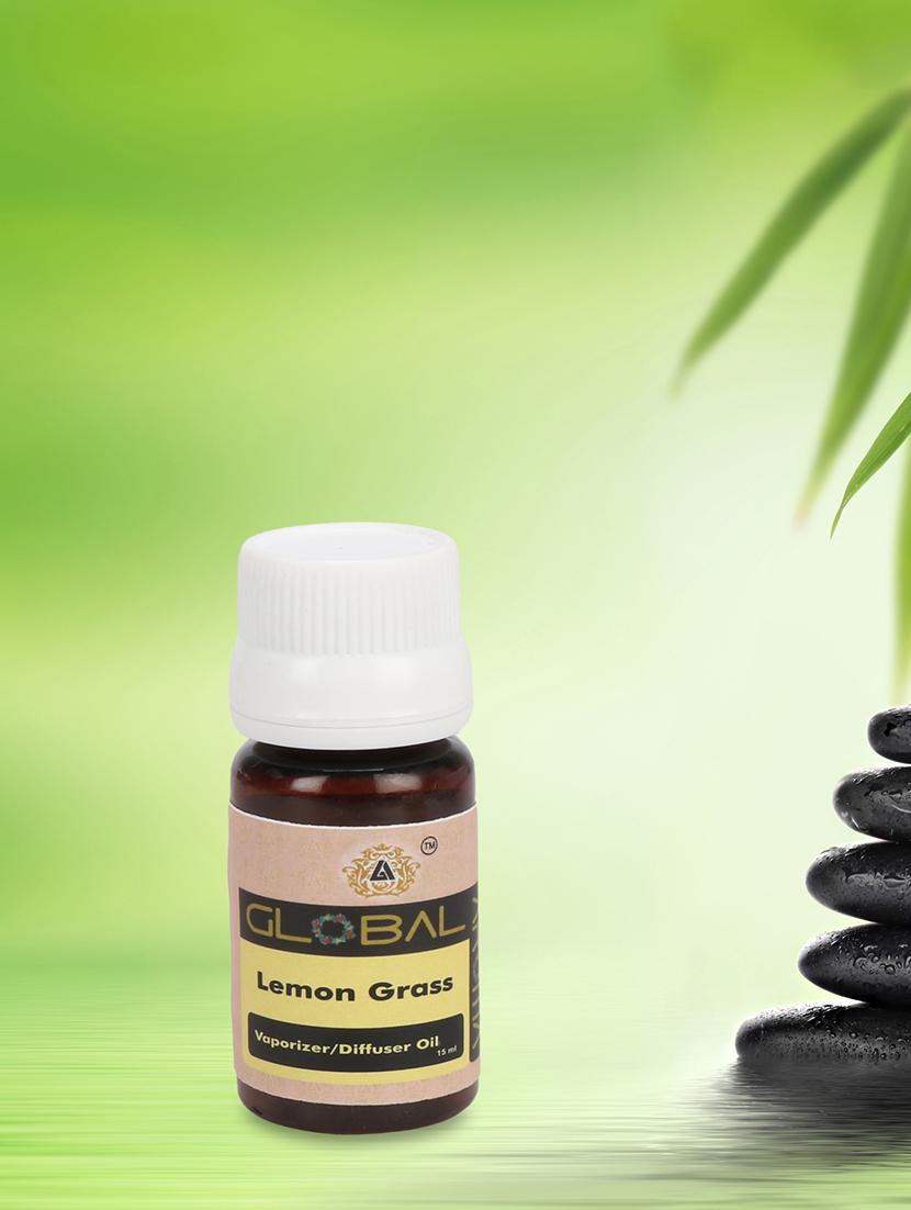global aroma lemon grass aroma oil - 15ml diffuser oil, candle burner & electric diffuser for home fragrance - 18289984 - Standard Image - 1
