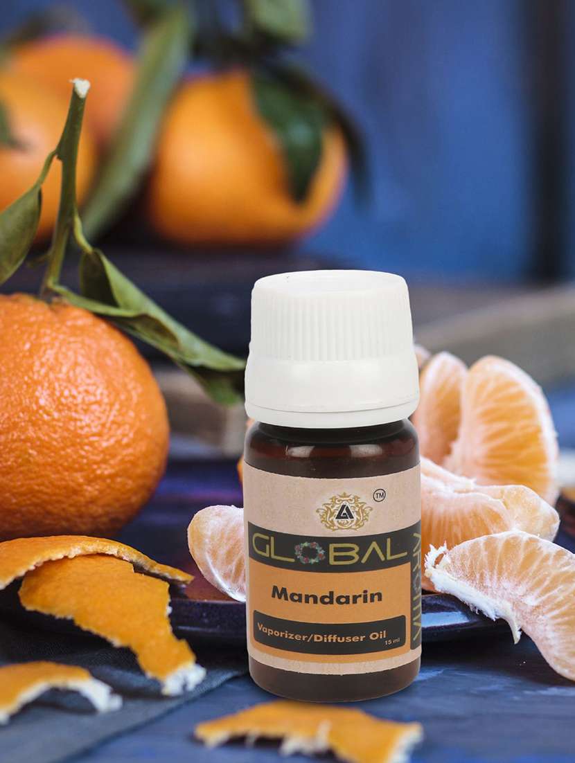 global aroma mandarin aroma oil - 15ml  diffuser oil, candle burner & electric diffuser for home fragrance - 18289985 -  Standard Image - 1