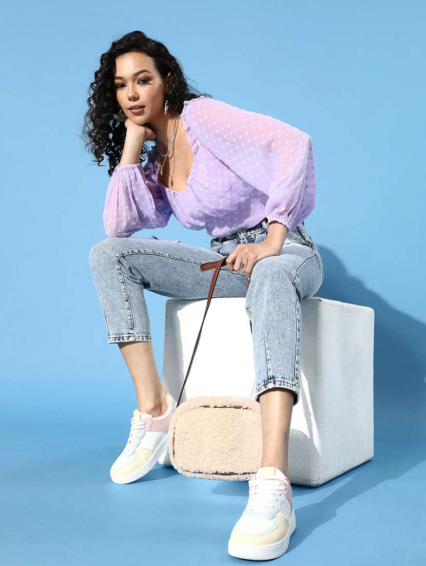 women's straight square neck top - 18290062 -  Standard Image - 4