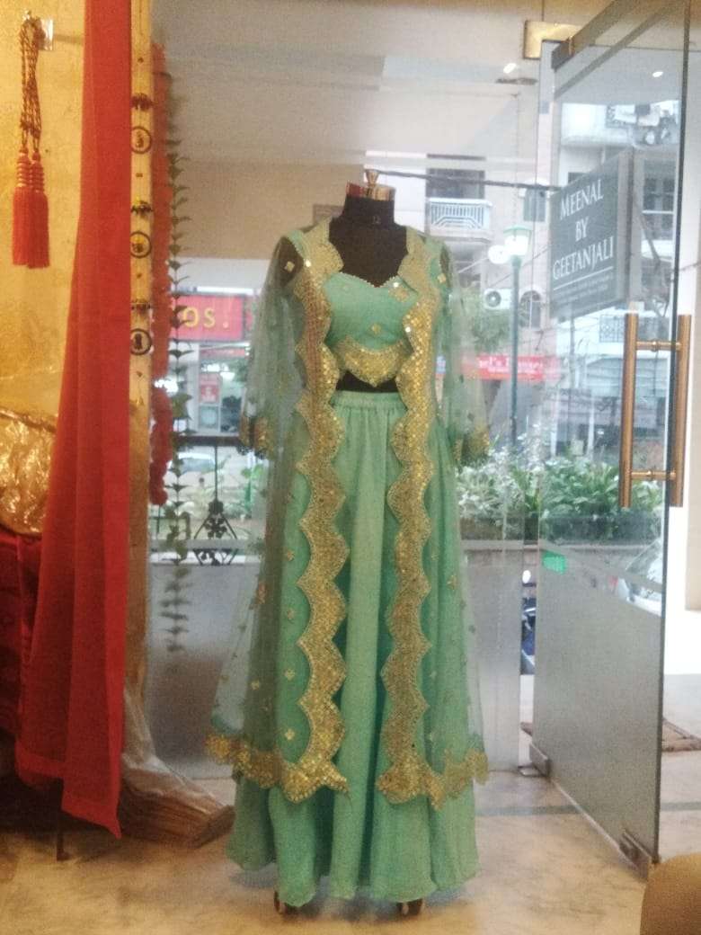 party wear lehenga set  - 18291370 -  Standard Image - 1